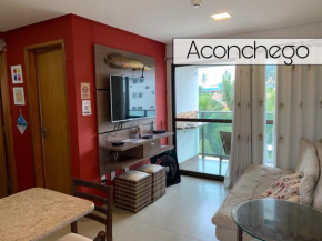 Flat bem localizado, confortável e a 150 metros do mar